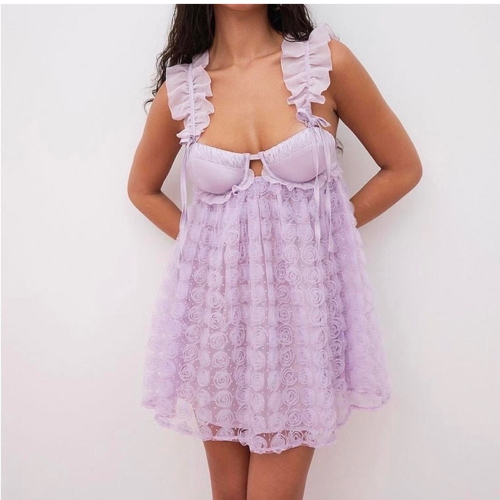 For Love & Lemons Poppy Mini Dress